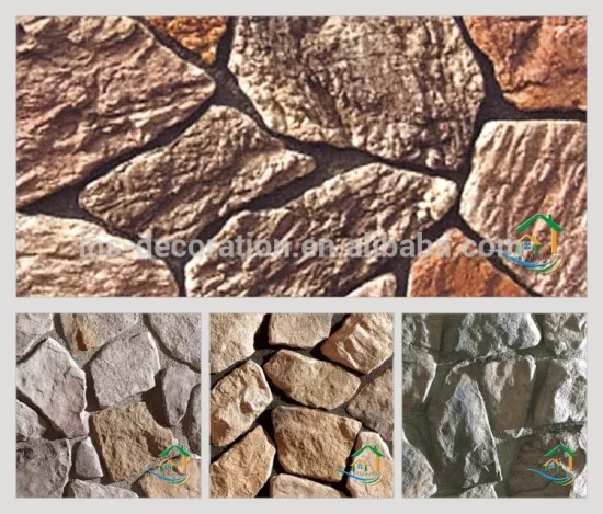 Stone veneer outdoor wall cladding