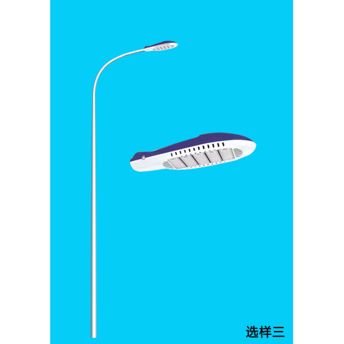 hot dip galvanized street light lamp poles