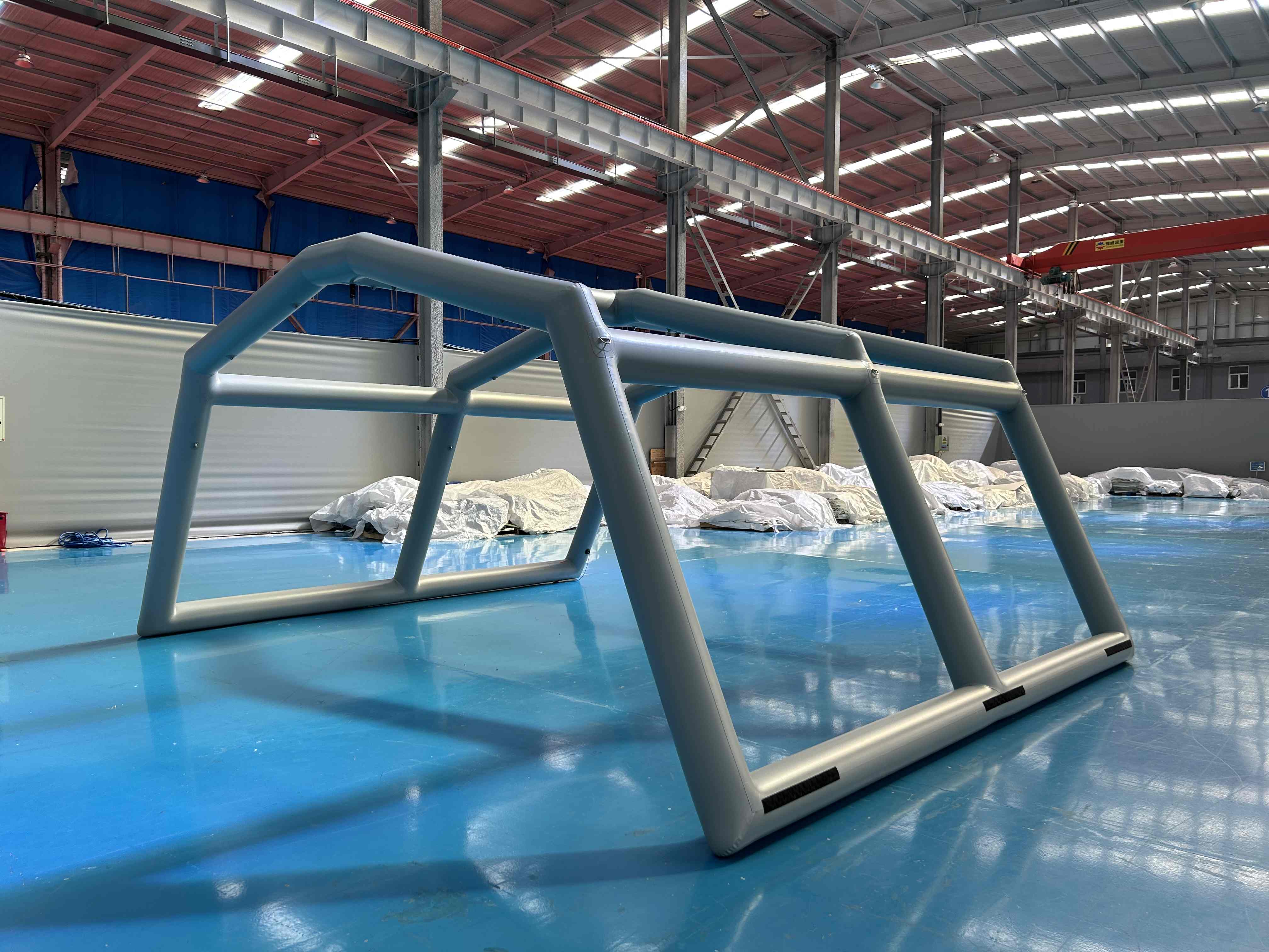 inflatable frame for tent
