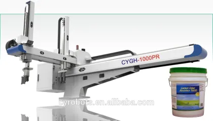 Panasonic servo motor robot arm 220 Tons Plastic Injection Molding Machine robot