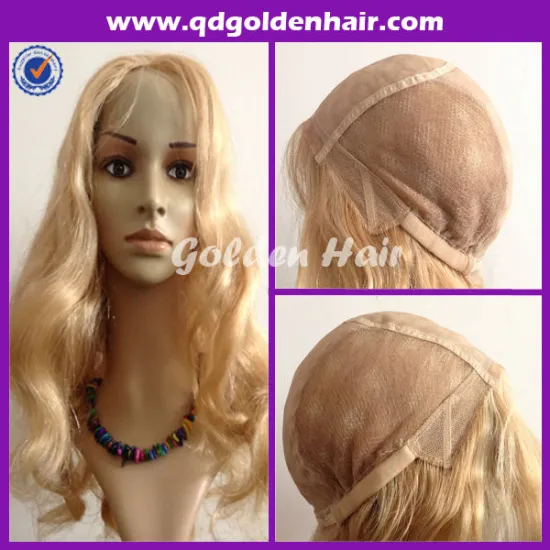 Golden Hair 5A High Quality Glueless Silk Wholesale Cheap Human Hair Full Lace Wig