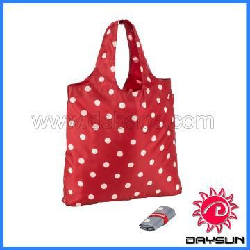 Foldable eco-friendly women shopping bag