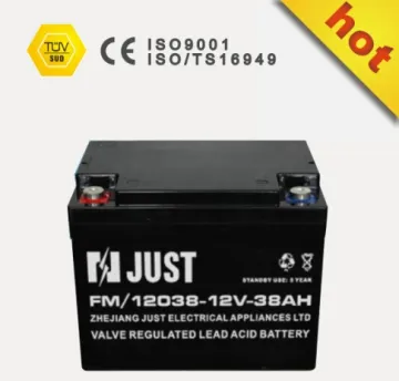 solar battery 12V 38ah power storage solar battery