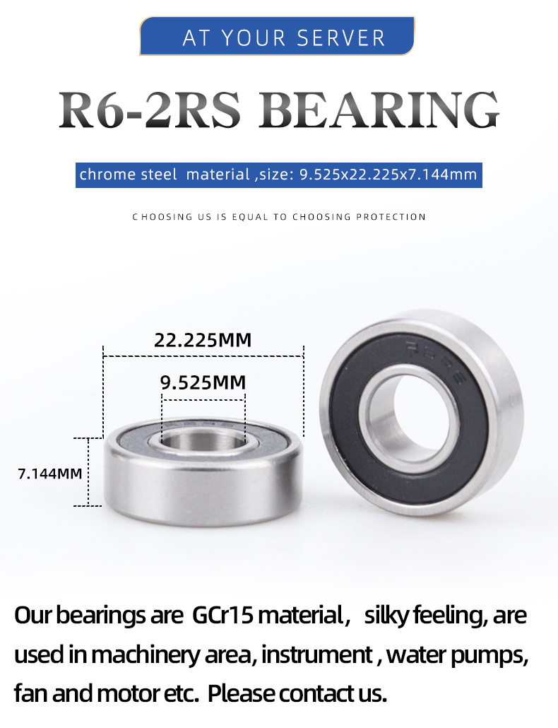 R6 2rs Bearing 02