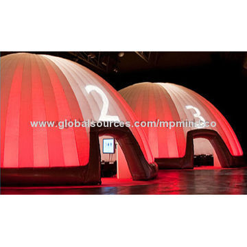 Outdoor Playground Inflatable Dome Tents, One-year Warranty, Customized Size