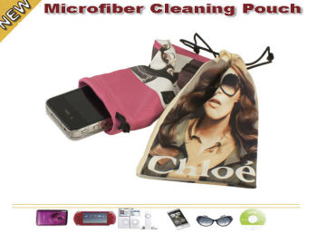 Multi Function Microfiber Mobile Phone Pouch For Cell Phone, Smart Phone, Psp And Music Player