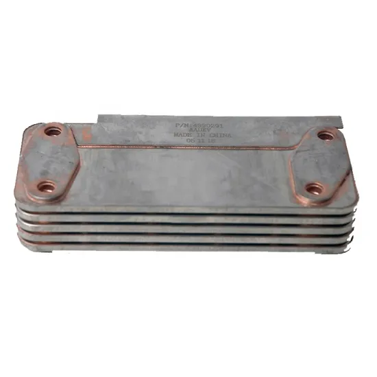 GENUINE Lube Oil Cooler Core 4990291: Authentic Replacement Part for Optimal Engine Performance