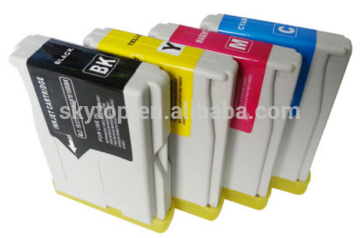 Skytop Chinese manufacturer compatible ink cartridge for Brother LCD51/57 with dye ink and chip new cartridge