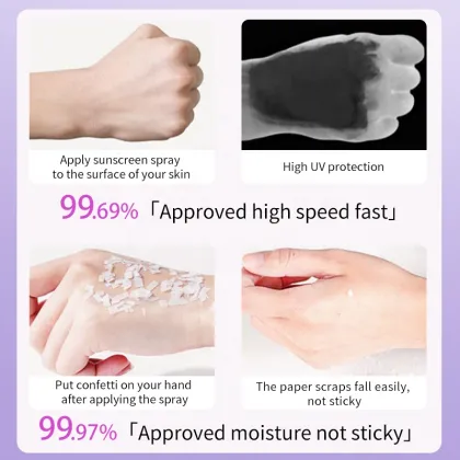 Wholesale OEM Sport SPF 50 Sunscreen Spray 150ml