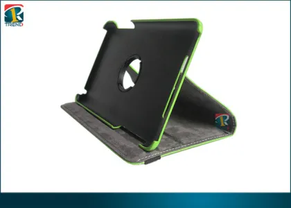 Green Foldable Pu Leather Tablet Protective Case For Google Nexus 7 Tc-nexus 7-l002