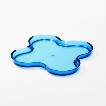 Flower shape acrylic Party Snack Tray