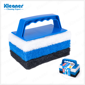 Kleaner Tub & Tile Scrubber with Non-Slip Handle