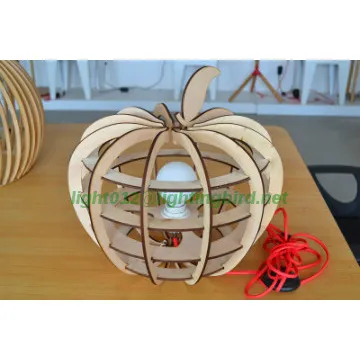 Popular Apple Shape Lighting /Wooden Table Lamp / Table Lamps Lighting