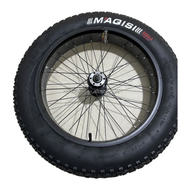 26 Inch Super Wide Snow Beach Off-road Bicycle Wheel Set