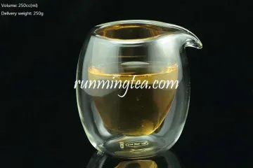 250cc Borosilicate Double Layer Glass Pitcher