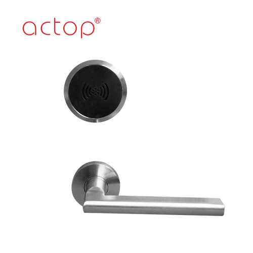 Electronic card key stainless steel hotel door lock