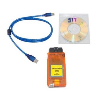 Vag Dash Can V5.17 Usb Car Diagnostic Cable For Vw / Seat / Skoda