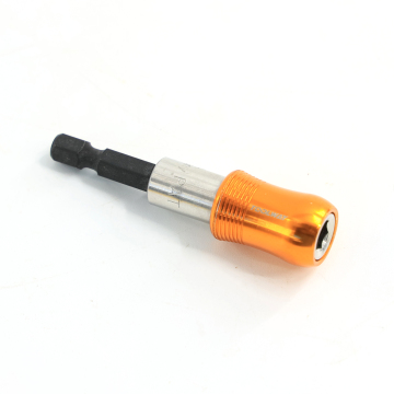 Quick Release Magnetic Drill Bit Holder with Hex Shank: Black Tool Bit Screwdriver