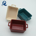 Home Custom Ceramic Bakeware With Handle