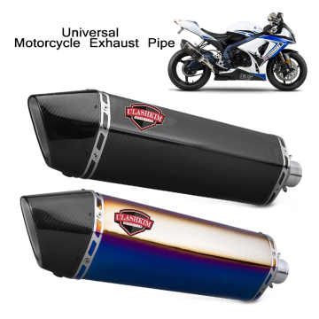 Échappement universel de moto pour plusieurs modèles: Honda, Yamaha, Kawasaki