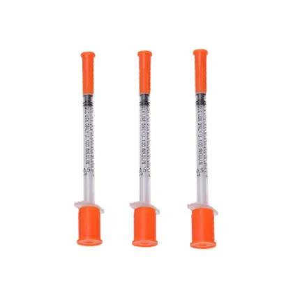 U-100 Insulin Syringe Disposable Medical Syringe With Needle