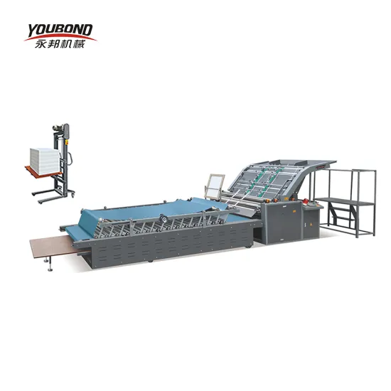 Youbond Brand Low Price Semi-Automatic Empalmadora Flute Laminating Machine