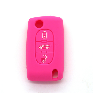 New design silicone car key cover for Citroen