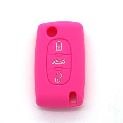 New design silicone car key cover for Citroen