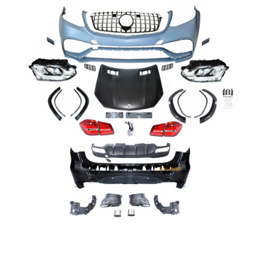 X166 Bodykit: مرسيدس GL إلى GLS63 ترقية كاملة المصد 2013-2015
