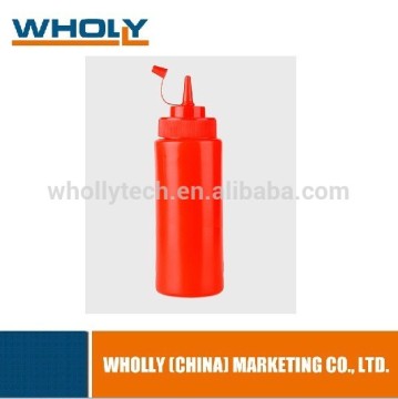 Honey Plastic Squeeze Bottle BBQ Sauce Oil with Nozzle