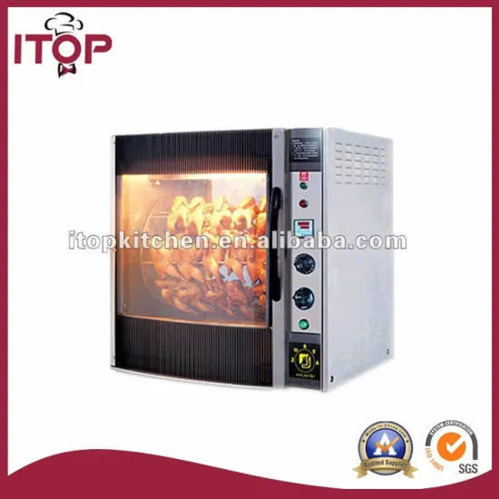 Electric vertical rotisseries of 1 layer