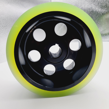 High Abrasion Black Friction Drive Wheel for AGV Systems