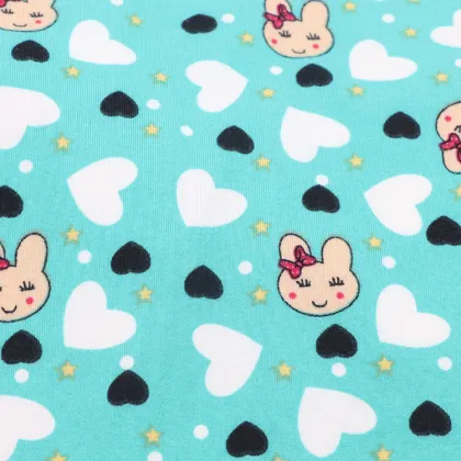 Polyester Printed Fabric Knit Jersey Fabric