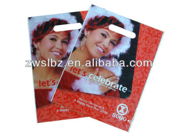 Die-cut handle bags for promotion