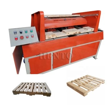 High Productivity Pallet Notcher: Single and Double Head Options for Wood Pallets
