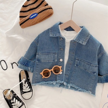 Jaqueta denim denim kids jaqueta