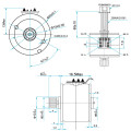 Motore passo-passo a magnete permanente Maintex 20BY26 20mm 7V