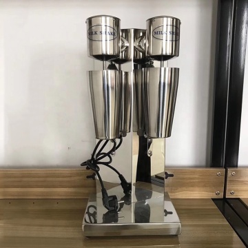 Commercial Double Head Milkshake Machine - 110V/220V Milk Shake Maker for Fruit Juice