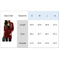 Frauen Distressed Cardigan Pullover mit Kapuze mit Zip -up