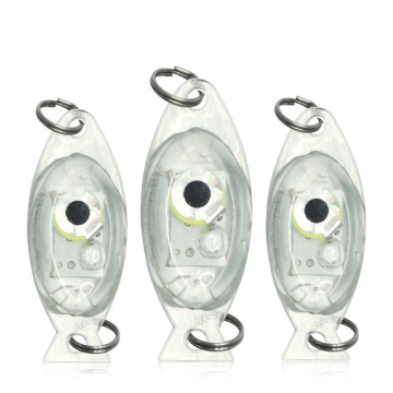 Fish Shaped LED Underwater Night Fishing Light Lure
