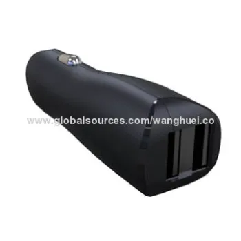 Car charger with dual USB DC 5V/2.4A output