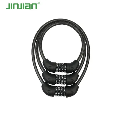 Bicycle 4-digit code changeable lock