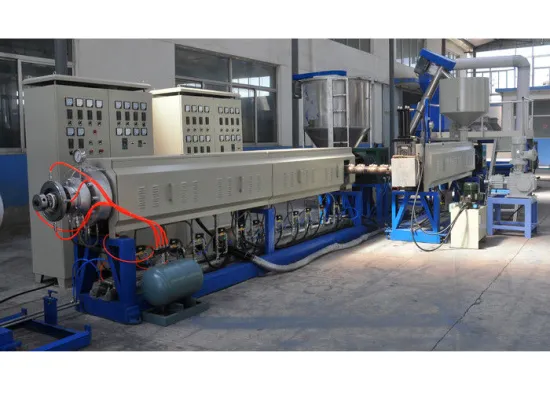 White Ps Foam Sheet Extrusion Line / Double Screw Plastic Foam Extruder