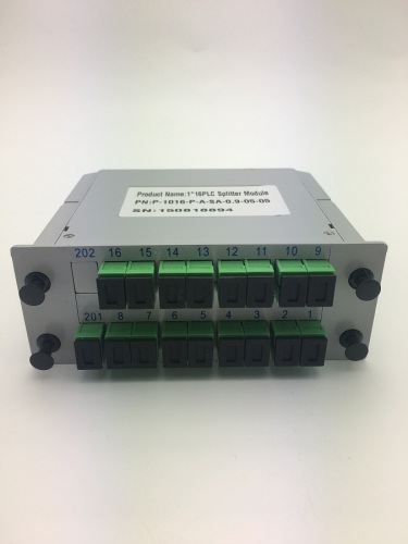 SC/APC 1*16 Insert Type PLC Splitter