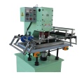 Hot stamping machine with two foil collecting system