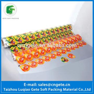 Colourful Aseptic Plastic Adhesive Labels For Plastic Cups
