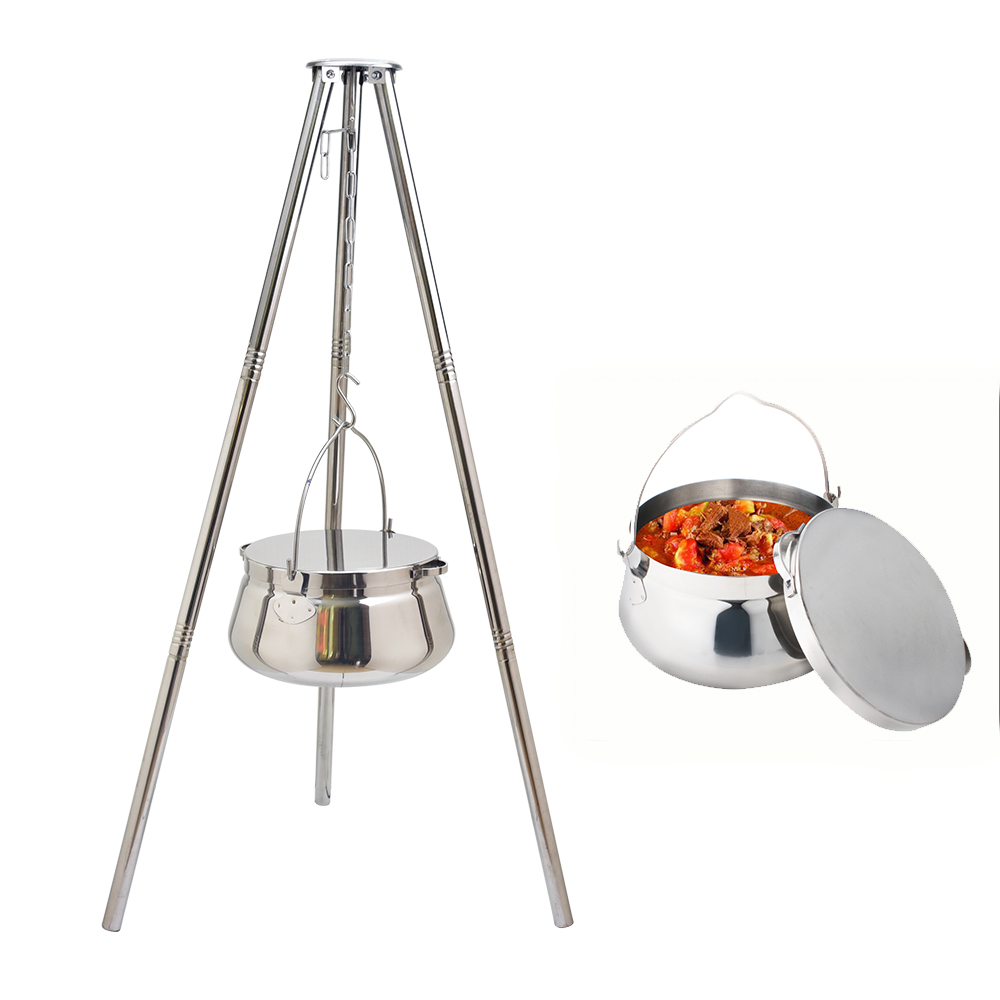 Stainless Steel Camping Pot