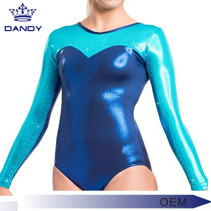 Dance Bodysuit Leotard Liris Pakaian Dansa Kontemporer