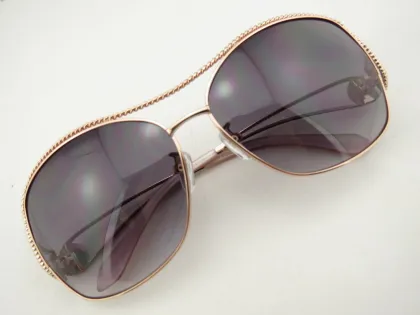 Pc + Stainless Gold / Brown Roberto Cavalli Sun Glasses Rc981s E23 63-13 135