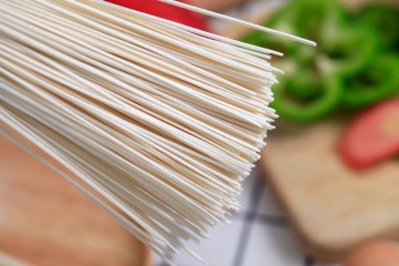 Noodles di grano puro preferito